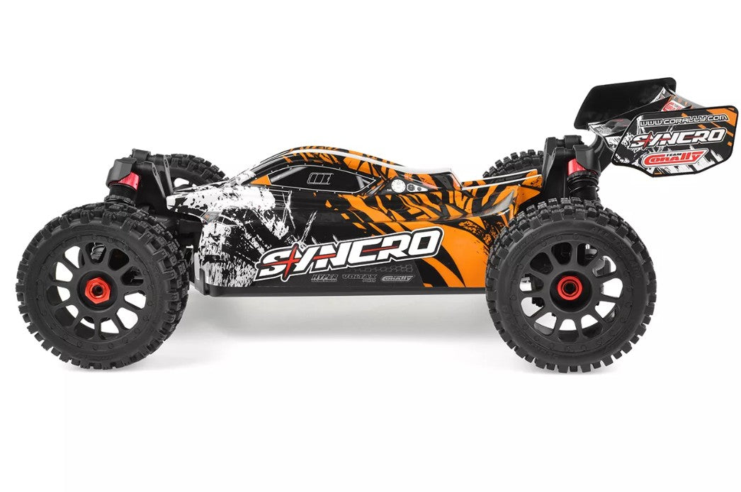 Corally - Syncro 2WD 1/8 3-4S Brushless Off Road Buggy, RTR, Orange
