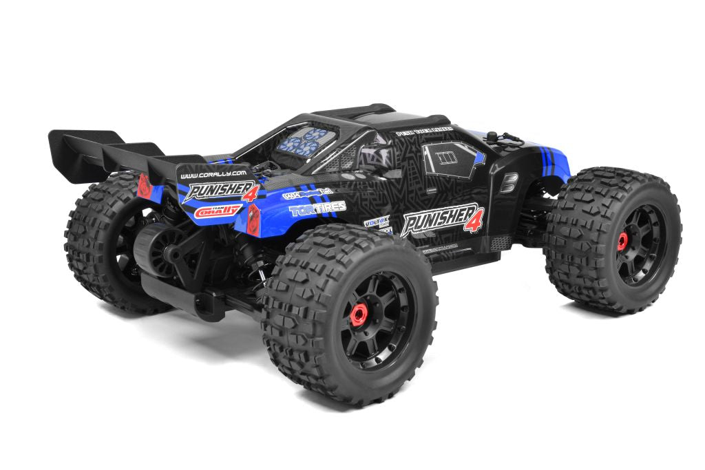 Corally - Punisher 4S Monster Truck RTR Version, Blue