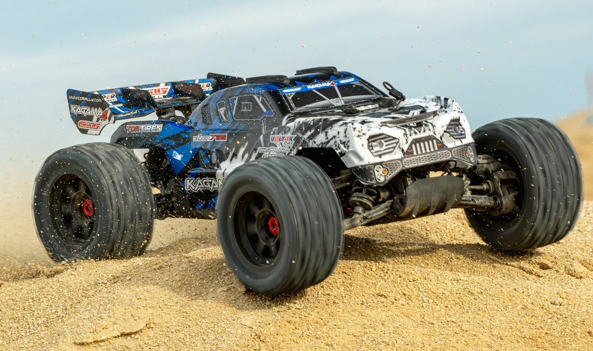 Corally - Kagama 4 XL4S Monster Truck, RTR Version, Blue