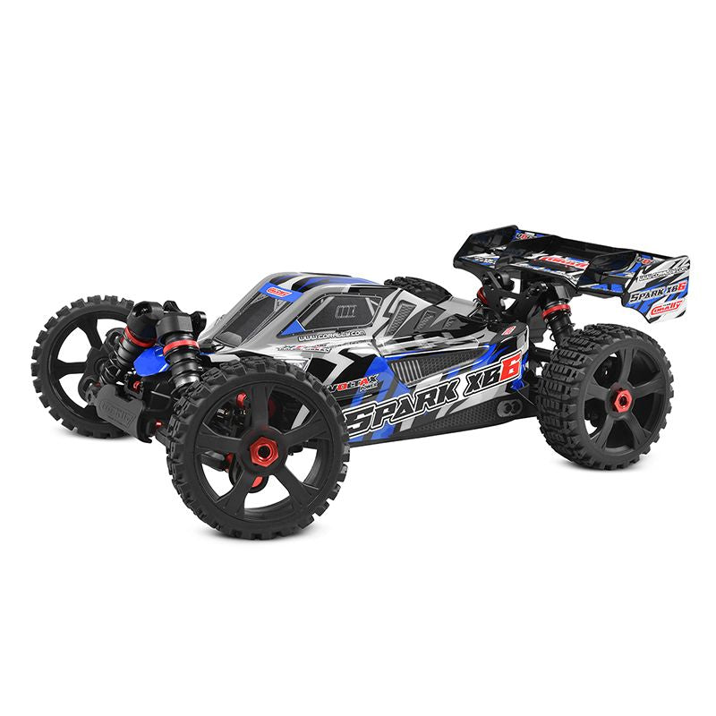 Corally - Spark XB6 1/8 6S Basher Buggy, ROLLER, Blue