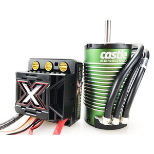 Monster X 25.2V ESC, 8A BEC w/ 1515-2200kV V2 Sensored Motor