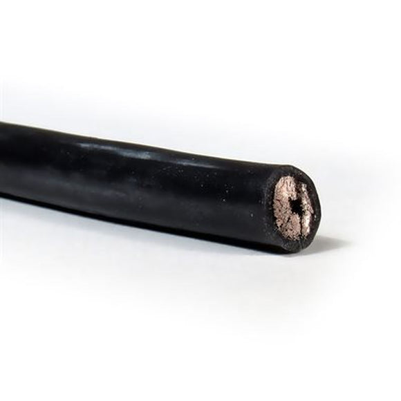 Castle Wire, 6 Gauge, Black, 24