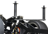 22S Pro Body Mount Set, Alloy and CF for the Rear
