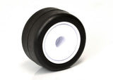 F1 1/10 Disk Wheels, Front, White, 1 Pair for Use with F1