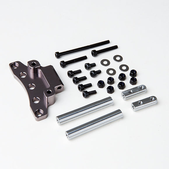 Front Upper Link Mount (Titanium Gray) for GS01 Axle