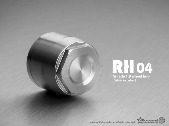 1.9 RH04 Wheel Hubs (Silver) (4)