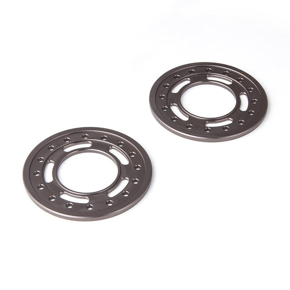 1.9 Aluminum Ring Beadlock Ring ST (Gun Metal) (2): GOM