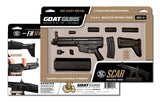 1/3 Scale Die Cast FN Scar Model, Black