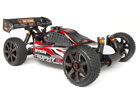 Clear Trophy 3.5 Buggy Bodyshell W/Window Masks And