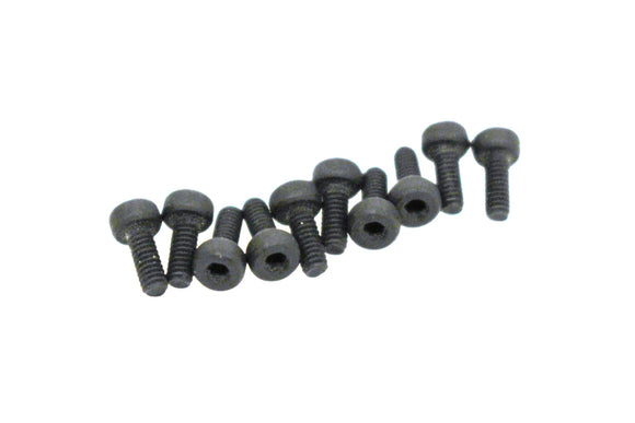 Cap Head Screws M2x5mm (1.5mm Hex Socket/10pcs)