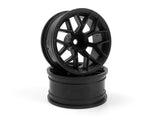 RTR Wheel 26mm Black 6mm Offset, Pair, Sport 3