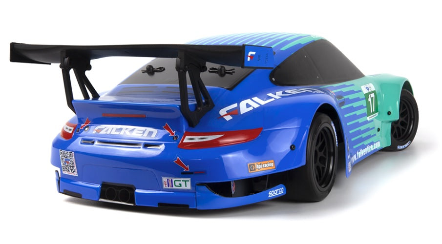 1/10 Electric Porsche 911 GT3 RSR Falken