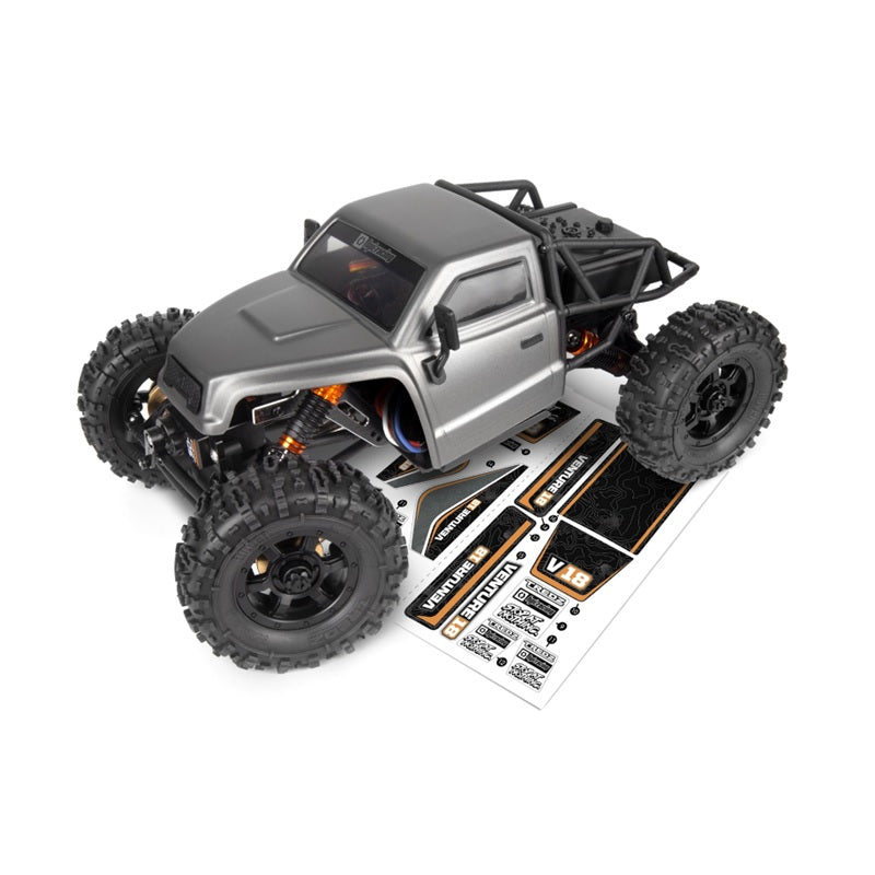 HPI Racing - Venture18 CC Flux Competition Crawler - Gunmetal
