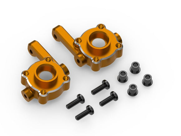 Aluminum Steering Spindle Set (Orange), for Venture18