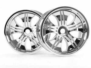 Tremor Wheel Chrome (115X70mm 7in/2pcs) - Savage X
