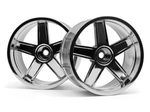 LP35 Wheel MF Type Chrome (9mm Offset/2pcs)