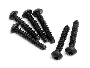 Tp. Button Head Screw M3X18mm (Hex Socket/6pcs)