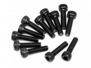 Cap Head Screw M2 6 X 10mm (Hex Socket/12pcs)
