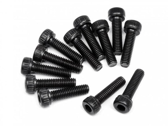 Cap Head Screw M2 6 X 10mm (Hex Socket/12pcs)