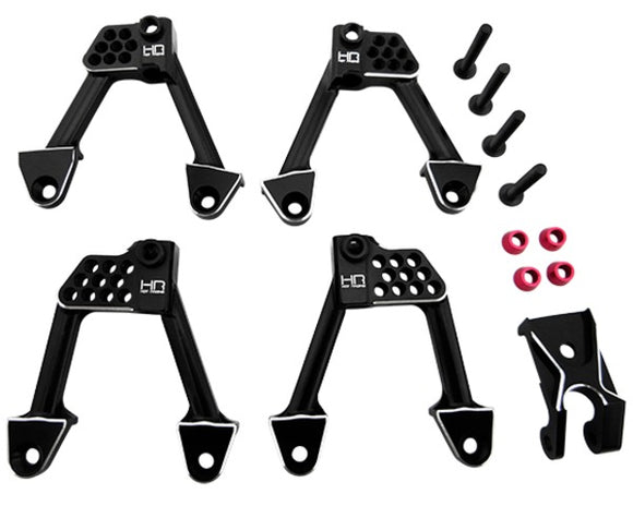 Alum F/R Adjustable Shock Towers, for SCX2