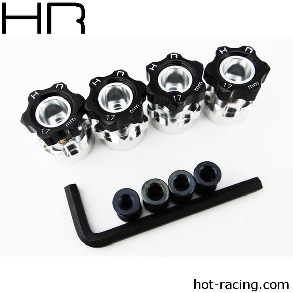 Hex Hub Adapters, 12mm to 17mm w/ 6mm Offset