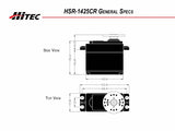 HSR-1425CR Continuous Rotation Robotic Servo 47oz @ 6.0v