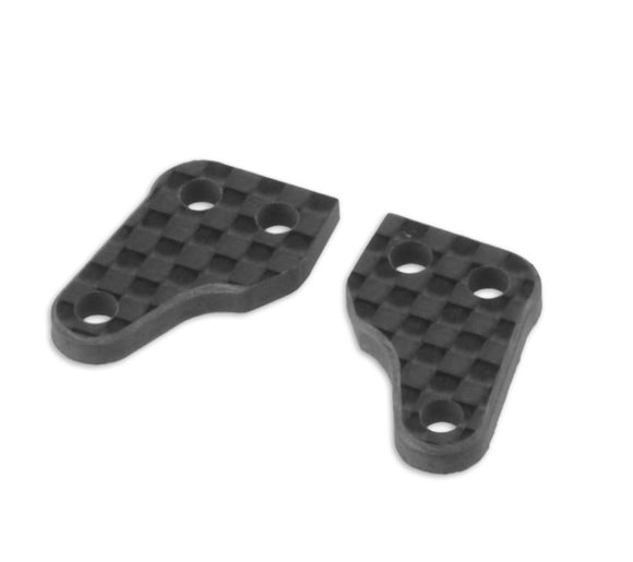 B74 / B74.1 Carbon Fiber Left & Right Steering Arms, Chamfe