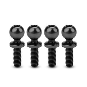 JCI, 5.5 x 8mm Revolved Titanium Ball-Stud, 4pc