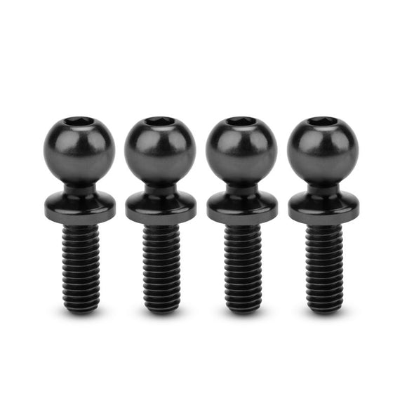 JCI, 5.5 x 8mm Revolved Titanium Ball-Stud, 4pc