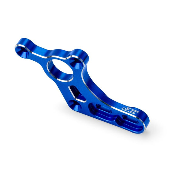 RC10B7 Aluminum Motor Plate, Blue, Fits RC10B7 / RC10B7D