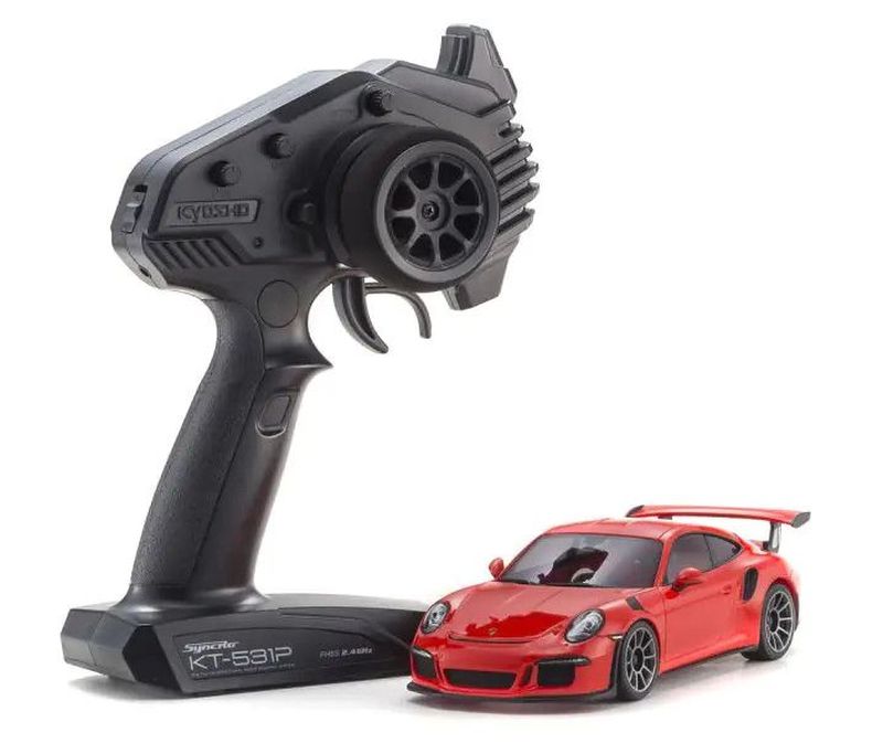 Mini-Z RWD Porsche 911 GTR RS MR-04 Readyset, Lavaorange