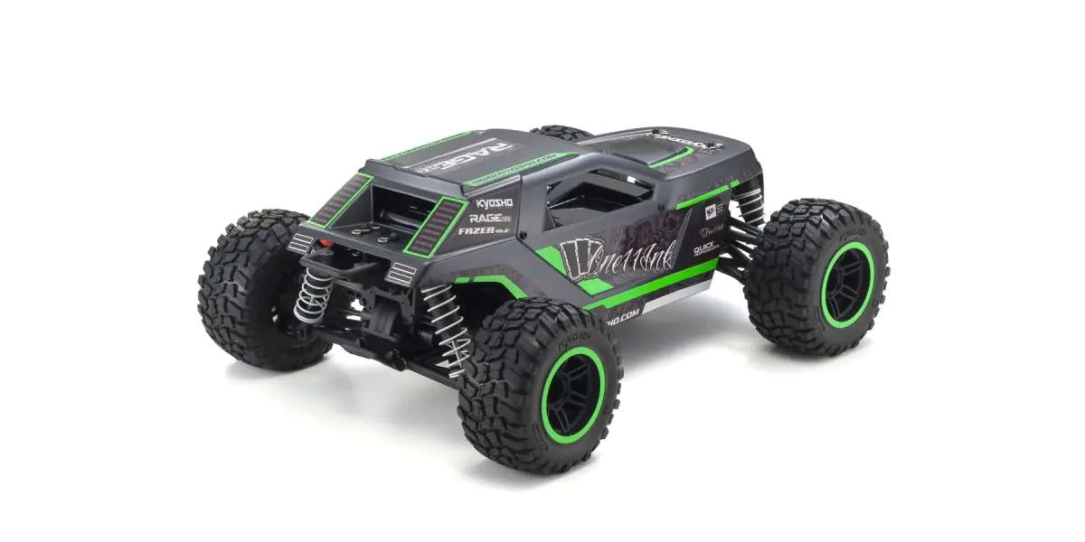 Kyosho - Fazer Mk2 Rage 2.0 4WD, Green