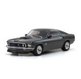 Kyosho - 1:10 EP 4WD 1969 Ford Mustang Boss 429 Black Jade Readyset