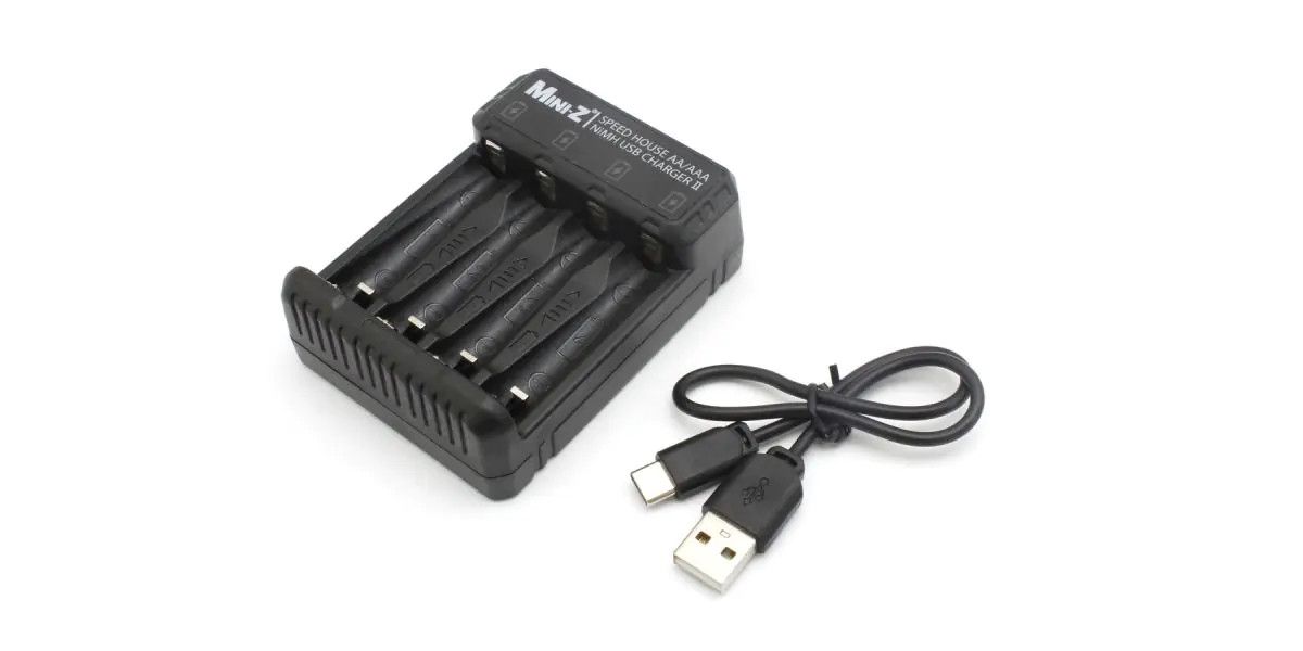 Kyosho - Speed House AA/AAA NiMH USB Charger