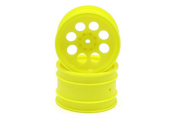 8Hole Wheel50mm, Yellow, (2pcs), Optima
