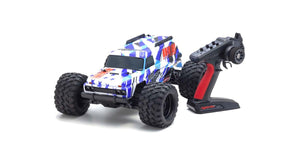 Kyosho - 1980 Mad Wagon 1/10 4WD RTR Brushless Monster Truck, Blue