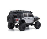 Kyosho - MINI-Z 4x4 Series MX-01 Readyset Jeep Wrangler Unlimited Rubicon with Accessory Parts, Billet Silver