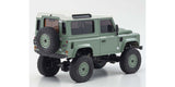 Kyosho - MINI-Z 4x4 Series MX-01 Readyset Land Rover Defender 90 Heritage Grasmere Green / Alaska White