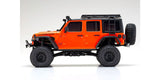 Kyosho - Mini-Z 4x4 Series Readyset Jeep wrangler Unlimited Rubicon w/ Accessory Parts, Punk`n Metallic