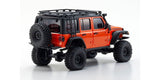 Kyosho - Mini-Z 4x4 Series Readyset Jeep wrangler Unlimited Rubicon w/ Accessory Parts, Punk`n Metallic