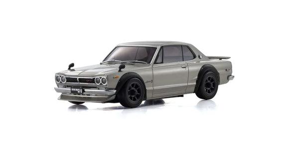 Kyosho - Mini-Z AWD Nissan Skyline 2000GT-R (KPGC10) Tuned Version, Silver