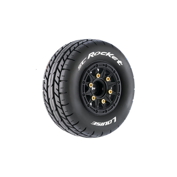 SC-Rocket 1/10 Short Course Tires, Soft, 12, 14 & 17mm