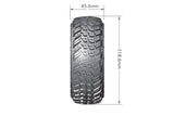 CR-Griffin 1/10 1.9" Crawler Tires, 12mm Hex, Super Soft,