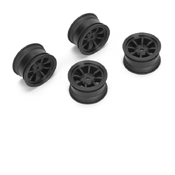 8 Spoke Wheel +1mm (Black), for LMX