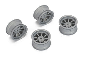 8 Spoke Wheel +4mm (Gray), for LMX