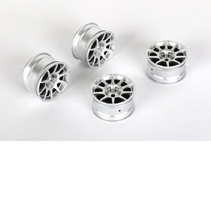 10 Spoke Wheel +4mm (Silver), for LMX