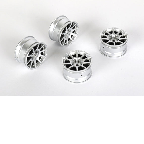 10 Spoke Wheel +4mm (Silver), for LMX