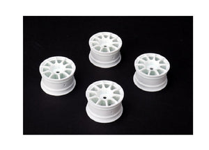 10 Spoke Wheel +1mm (White), Fits LMX