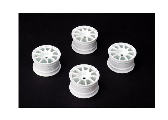 10 Spoke Wheel +1mm (White), Fits LMX