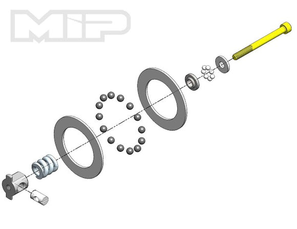 Super Diff, Carbide Rebuild Ki for TLR 22 Series